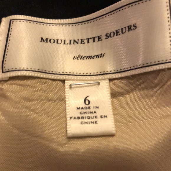 Moulinette Soeurs Strapless Black Lace Dress - Picture 10 of 15